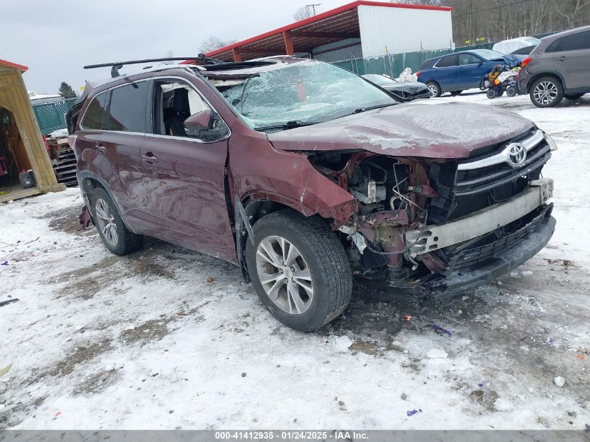 TOYOTA HIGHLANDER XLE V6