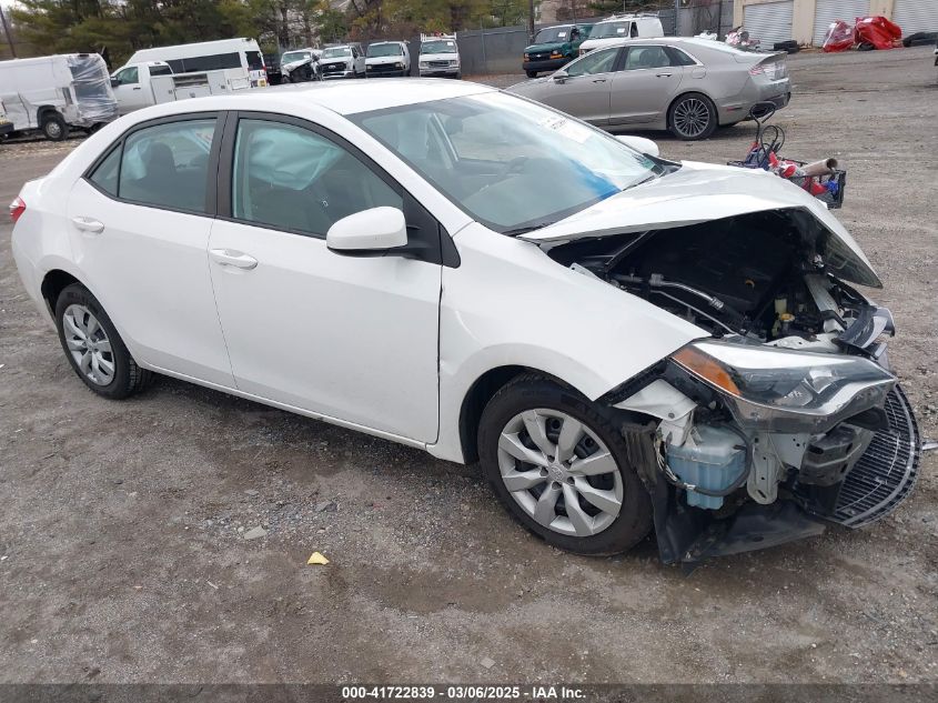 TOYOTA COROLLA LE