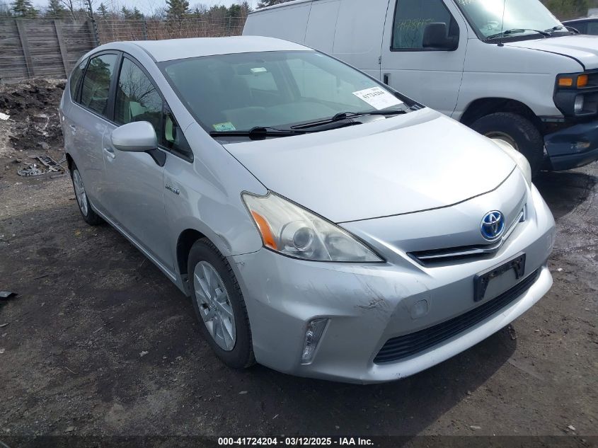TOYOTA PRIUS V THREE