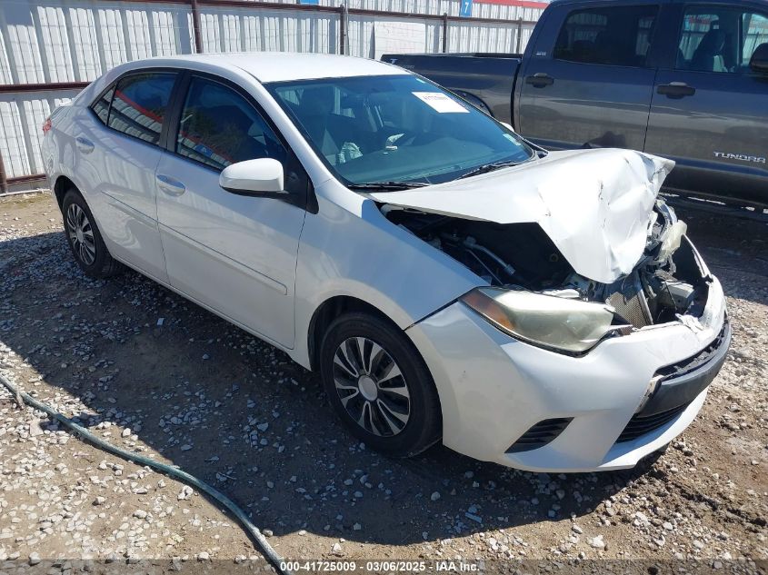 TOYOTA COROLLA LE ECO