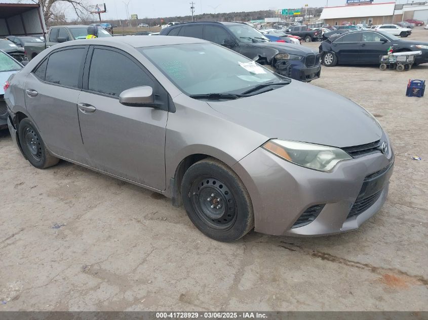 TOYOTA COROLLA LE