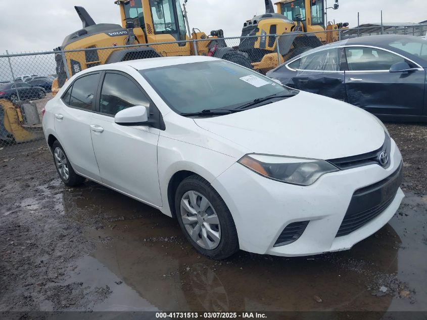 TOYOTA COROLLA LE