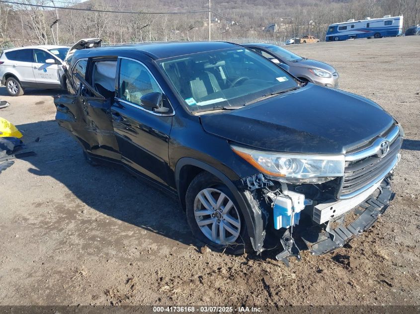 TOYOTA HIGHLANDER LE V6