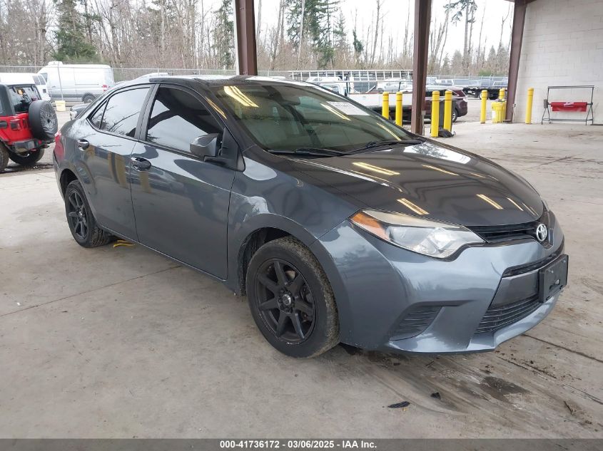 TOYOTA COROLLA LE
