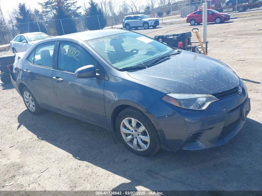 TOYOTA COROLLA LE