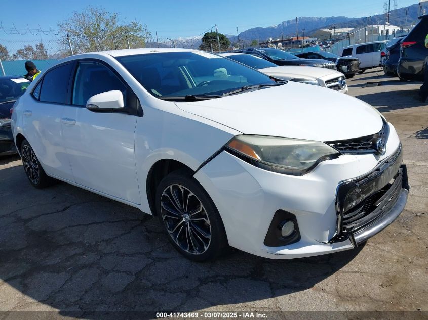 TOYOTA COROLLA S PLUS