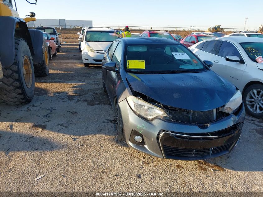 TOYOTA COROLLA S PLUS