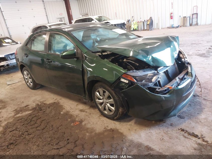 TOYOTA COROLLA LE