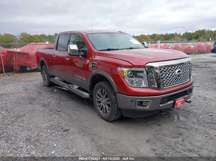 NISSAN TITAN PLATINUM RESERVE DIESEL