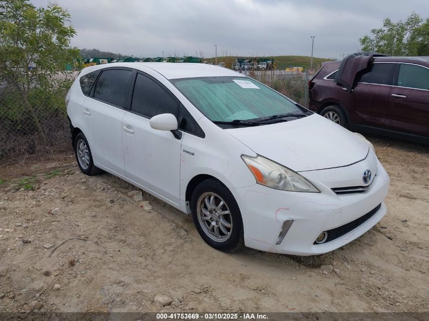 TOYOTA PRIUS V TWO