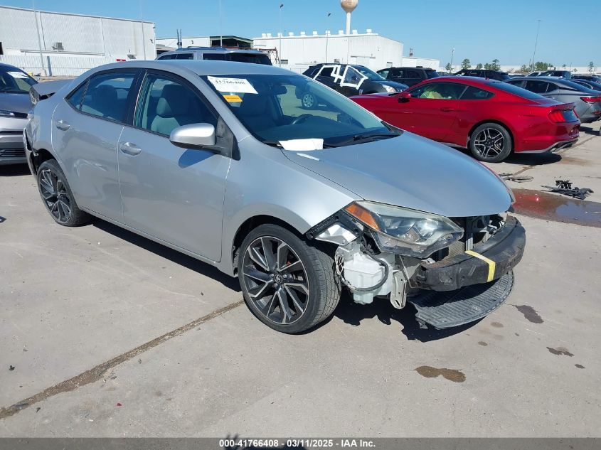 TOYOTA COROLLA LE