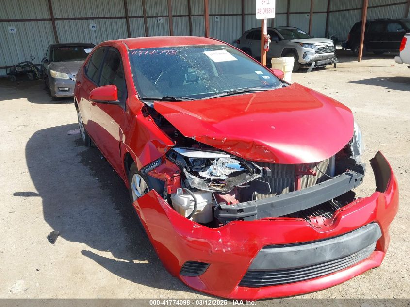 TOYOTA COROLLA LE