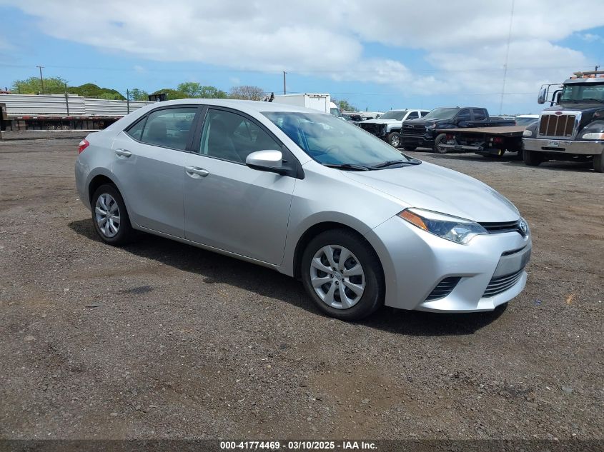 TOYOTA COROLLA LE/LE PLUS/LE PREMIUM