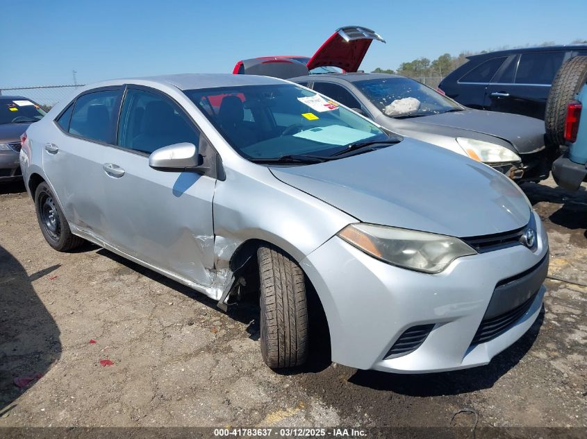 TOYOTA COROLLA LE