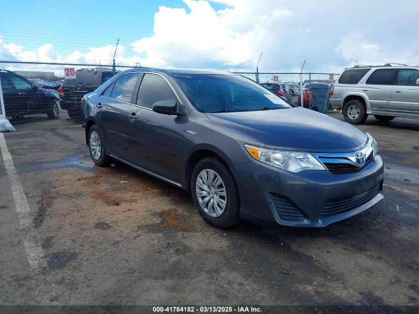 TOYOTA CAMRY HYBRID LE