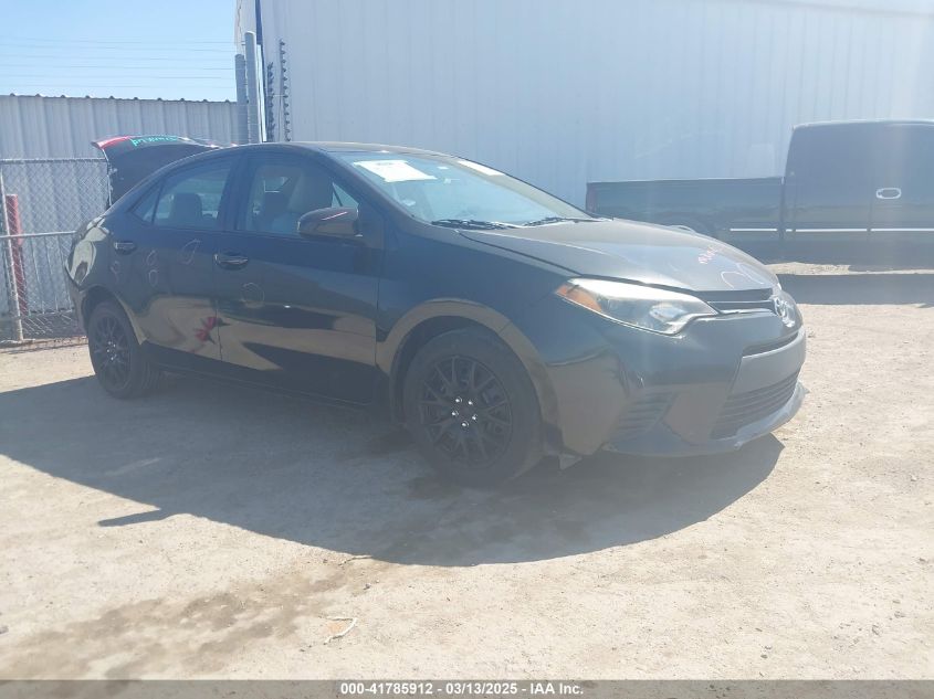 TOYOTA COROLLA LE