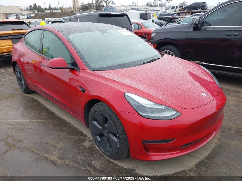 TESLA MODEL 3 REAR-WHEEL DRIVE