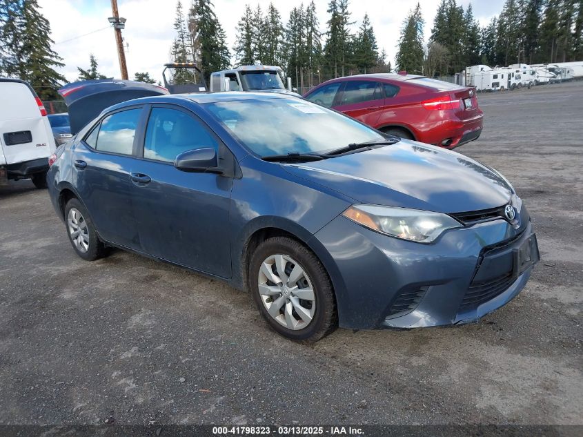 TOYOTA COROLLA LE