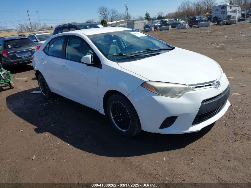 TOYOTA COROLLA LE