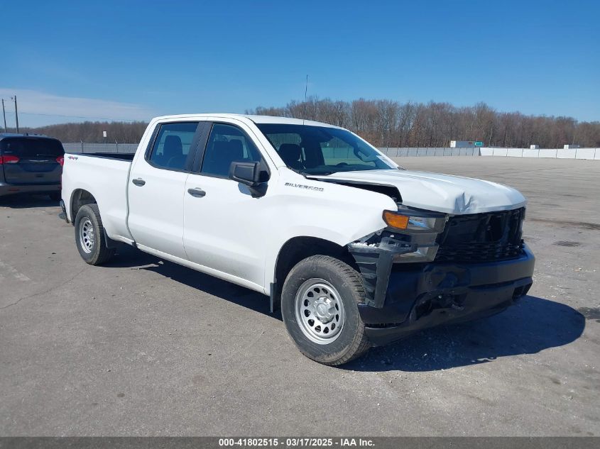 CHEVROLET SILVERADO 1500 4WD STANDARD BED WT