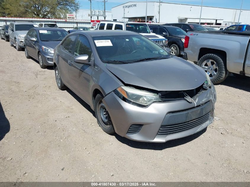 TOYOTA COROLLA LE