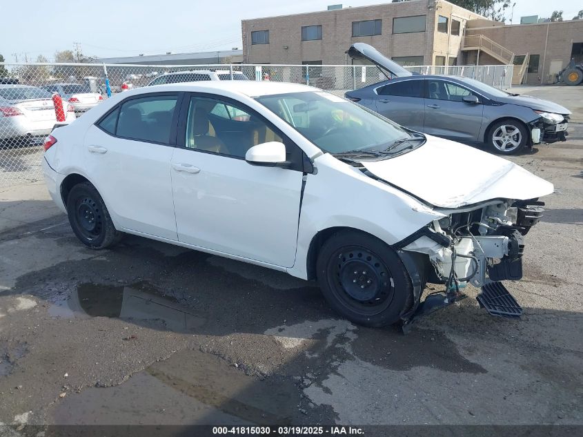 TOYOTA COROLLA LE