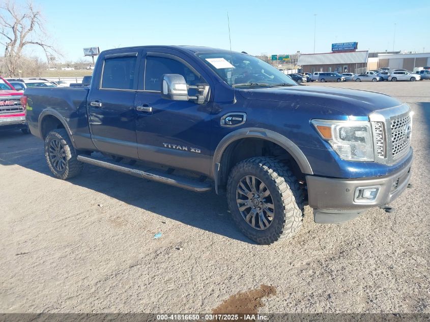 NISSAN TITAN PLATINUM RESERVE DIESEL