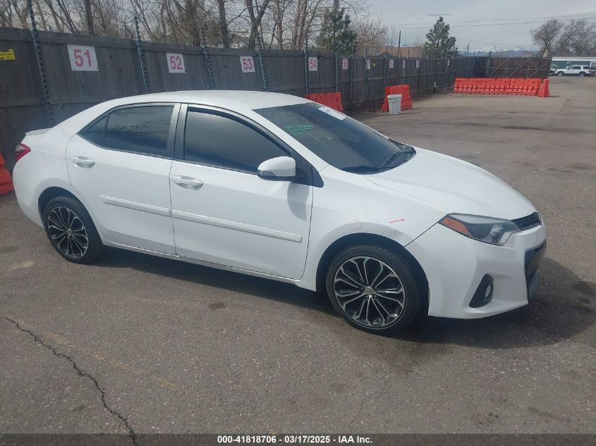TOYOTA COROLLA S PLUS