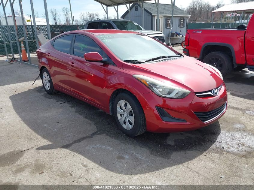 HYUNDAI ELANTRA SE