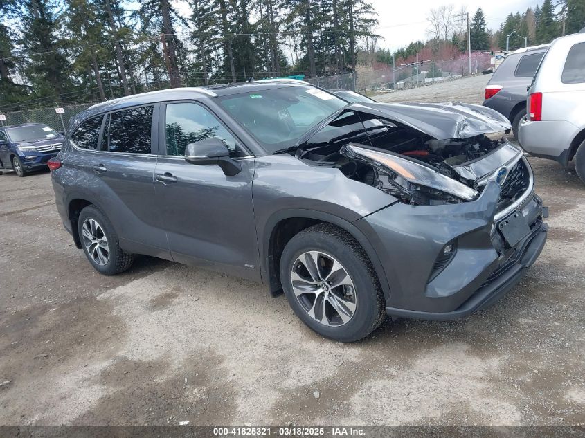 TOYOTA HIGHLANDER HYBRID XLE