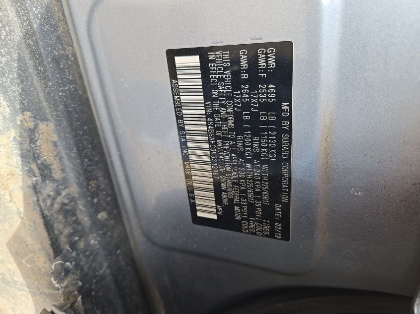 SUBARU OUTBACK 2.5I PREMIUM