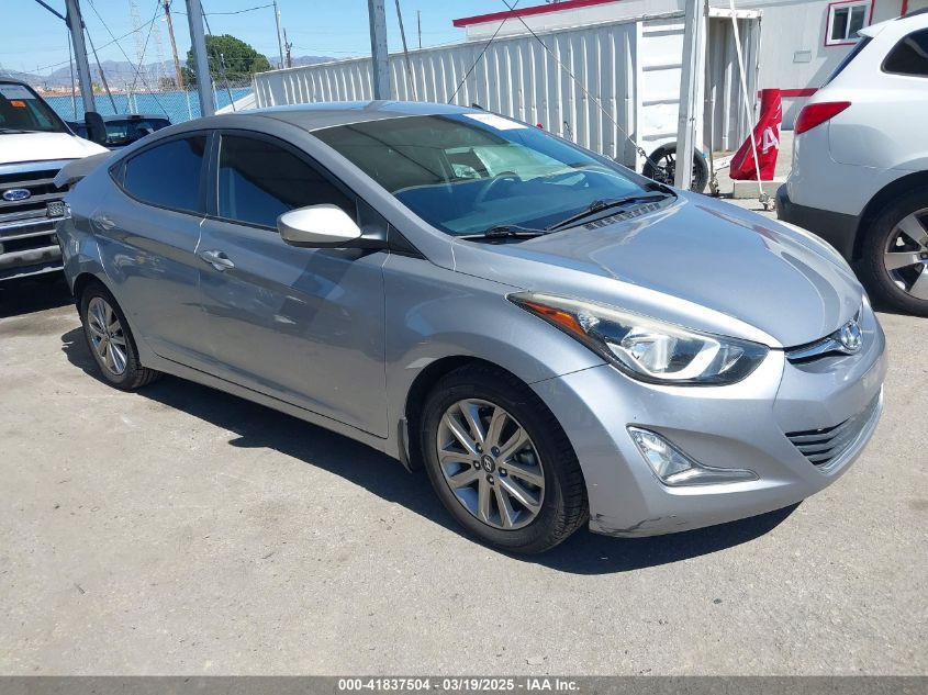 HYUNDAI ELANTRA SE