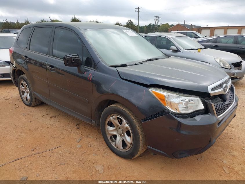 SUBARU FORESTER 2.5I